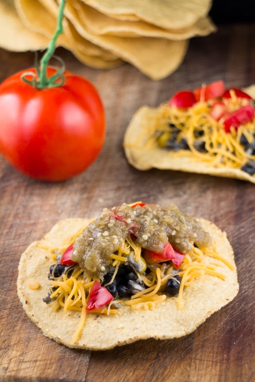 Homemade Salsa Roja Tomatillo Chicken Tacos for Weeknights